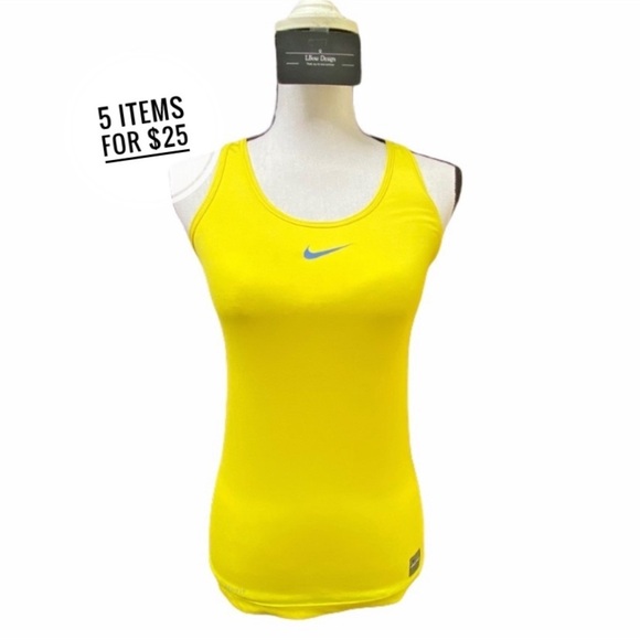 Nike Pro Dry Fit Racer back running Shirt - Picture 1 of 15